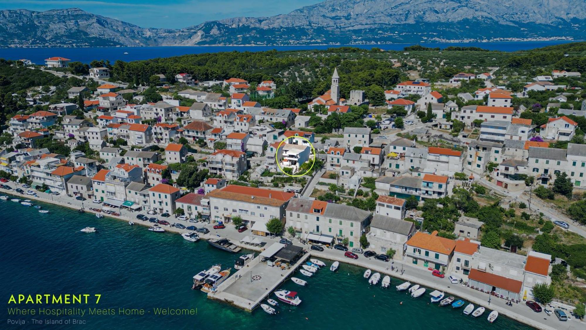 Apartman 7 Povlja  Dış mekan fotoğraf