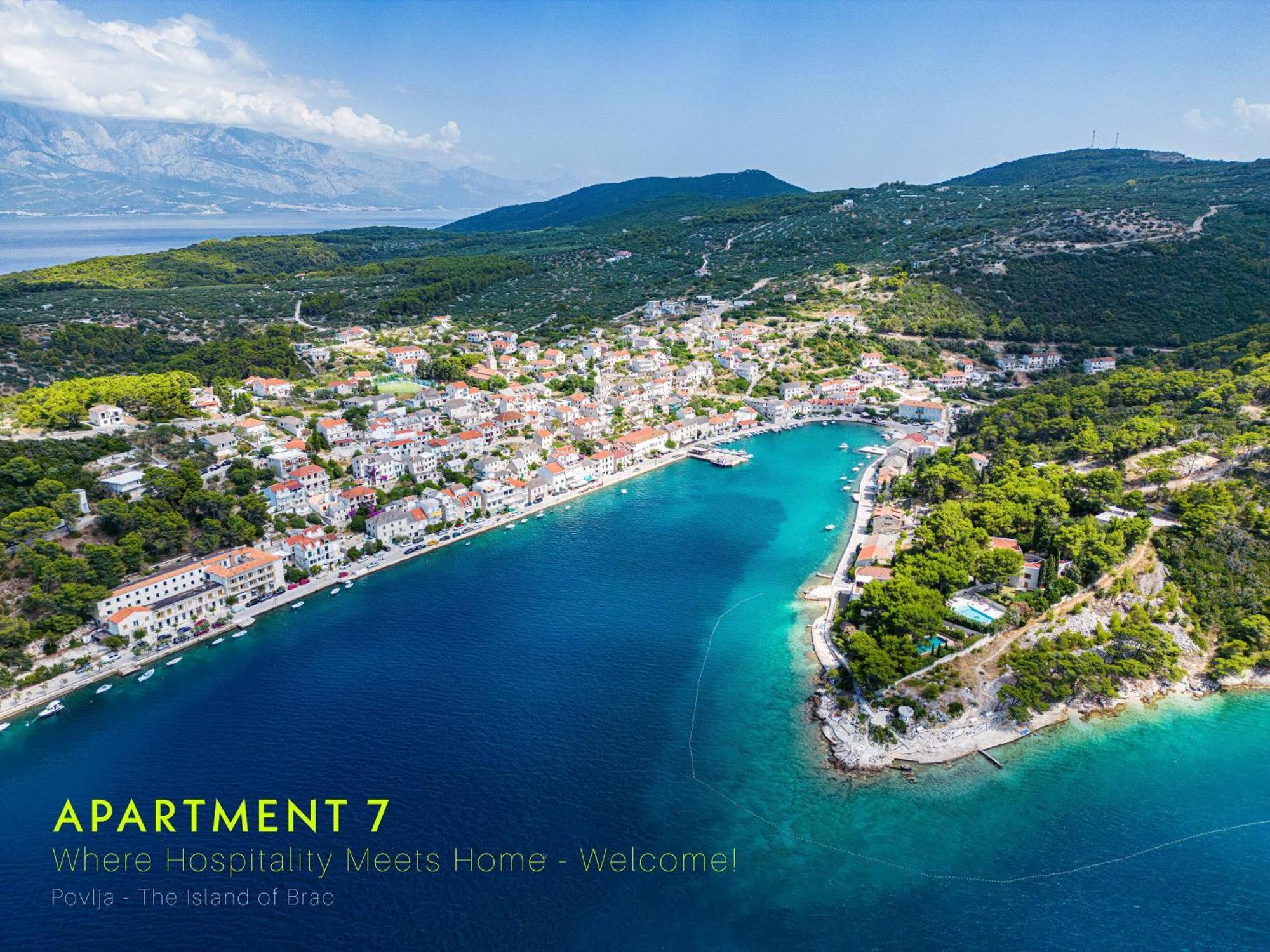 Apartman 7 Povlja  Dış mekan fotoğraf